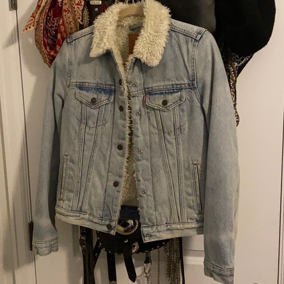 Levi’s Original Sherpa Trucker Denim Jacket